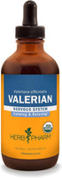 Herb Pharm Organic Valerian Root Liquid Extract, 4 Ounce, for Relaxation and Sleep