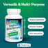Packed 4 OZ (3 De La Cruz Pure Sodium Bicarbonate Powder Baking Soda & Baking Powder Aluminium free Antacid