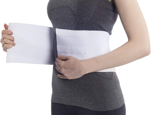 NYOrtho Tapered Abdominal Binder - Firm Compression Wrap, 48-54 Inch, Made in USA