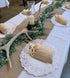 Homum 25Pcs Premium Burlap Gift Bags with Drawstring, 4x6 Inch Reusable Linen Sacks for Wedding Favors, Christmas