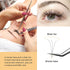 QUEWEL Premade Lash Fans, 3D Eyelash Extensions C/D Curl Pre Made Fans, 3D 0.10C MIX8-15