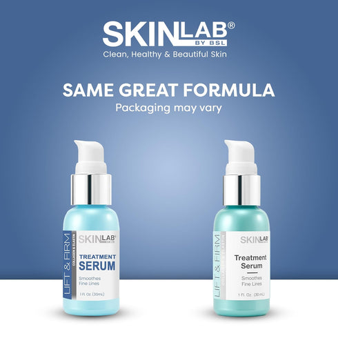 Lift and Firm Treatment Serum, 1 Oz, Hydrolyzed Collagen, Elastin, Vitamin C, Vitamin E, Moisturizer for Fine Lines