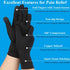 2 Pairs Copper Arthritis Gloves for Hand Pain, Full Finger Compression Gloves for Men and Women, Support Wrist, Joint