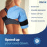 REVIX Shoulder Ice Pack Rotator Cuff Cold Therapy Wraps for Pain Relief, Reusable Compression Brace for Injuries