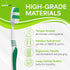 Bulk Toothbrush Pack with Covers, Premium Quality Individually Wrapped Colorful Brushes, Medium Soft Bristles (25)