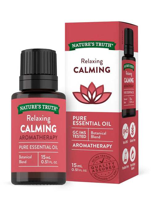 Nature's Truth Aromatherapy Calming 100% Pure Essential Oil, Citrus, 0.51 Fluid Ounce
