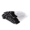 i-Laesh Crystal Mascara Sticks, Disposable Eyelash Brushes for Eyelash Extensions, Pack of 100 (Black)