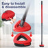 2 Pack Spin Mop Scrub Brush Head Replacement for RinseClean 2-Tank System, Hard Bristle Scrubber for Floor