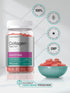 Horbaeach Collagen Gummies, 70 Count Strawberry Flavored, Hydrolyzed Collagen Type 1 and 3, Non-GMO, Gluten Free