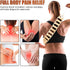 KintKita Wood Therapy Massage Tools,Back Wooden Massage Roller Rope Tool Maderoterapia Kit Professional Cellulite