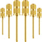 Nail Drill Bits and Sanding Bands for 3/32 Inch Shaft - Manicure and Pedicure Tool for Acrylic Nails (Gold)