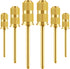 Nail Drill Bits and Sanding Bands for 3/32 Inch Shaft - Manicure and Pedicure Tool for Acrylic Nails (Gold)