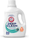 ARM & HAMMER Deep Clean Free & Clear Liquid Laundry Detergent, Free