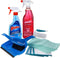The Bare Necessities Dorm Room Multipurpose Cleaning Kit Value Pack with All-Purpose Cleaner, WINDEX Glass