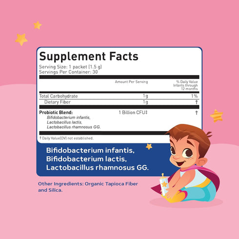 Lovebug Award Winning USDA Organic Probiotic for Infants | Ages 0-6 Months | Helps with Colic, Reflux, Diarrhea,