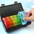 Tmeng 4 7 28 4 Weekly Pill Organizer Time a DayPill Dispensers Pill Box Day with Extra Large Compartments Portable