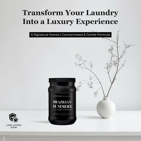Summers) 32 Oz Mavwicks - Luxury Laundry Detergent Powder (Brazilian Concentrated for Tough Stains and Odors, For All