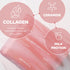 MEDIHEAL Collagen Ampoule Pad, Square Cotton Facial Toner Pads for Skin Firming & Restoring Elasticity, 100 Pads