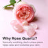 Rose Quartz Face Roller - Relaxation Gifts for Women, Skin Care Tools for Fine Lines, Facial Massager Tools