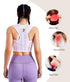 URSEXYLY Adjustable Posture Corrector for Women, Upper Back Brace Support Back Straightener for Pain Relief (XS/S, Pink)
