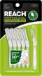 Reach Interdental Brush Cleaners, Wide, 10 Count, Sensitive Gum Protection, Plaque Remover for Adults & Kids