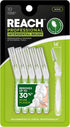 Reach Interdental Brush Cleaners, Wide, 10 Count, Sensitive Gum Protection, Plaque Remover for Adults & Kids