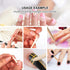 Orange Sticks for Nails, 200pcs Wooden Cuticle Pusher Sticks 4.5 inch for Manicure & Pedicure