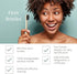 Wild & Stone 100% | Firm Bristle Organic Bamboo Toothbrush | Four Handle Patterns | Firm Fibre Bristles | Biodegradable