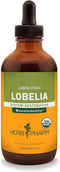 Herb Pharm Certified Organic Lobelia Liquid Extract, 4 Ounce, Musculoskeletal System Support