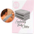 S&T INC. Back Scrubber for Shower, Exfoliating Body Scrubber or Bath Towel, Grey, 3 Pack