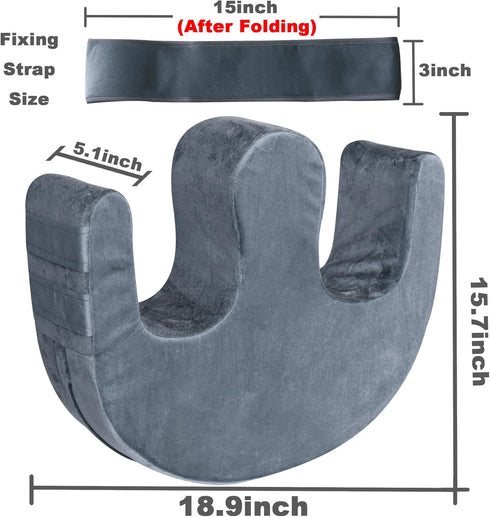Sexysamba Bedridden Patient Turning Device with Fixing Strap Elderly Assistance Products Bed Rest Leg Pillow Patient