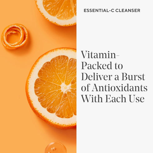 Murad Essential-C Cleanser - Energizing Antioxidant Citrus Face Wash with Vitamin C Technology - Brightening Foaming Gel
