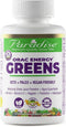 Paradise ORAC Energy Greens Powder - Super Antioxidants & Probiotics for Gut Health, 120 Capsules