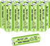 12PCS 1.2V 700mAh Ni Cd AAA Battery for Wireless Microphones, Electric Toys, Household Appliances, Solar Lamp