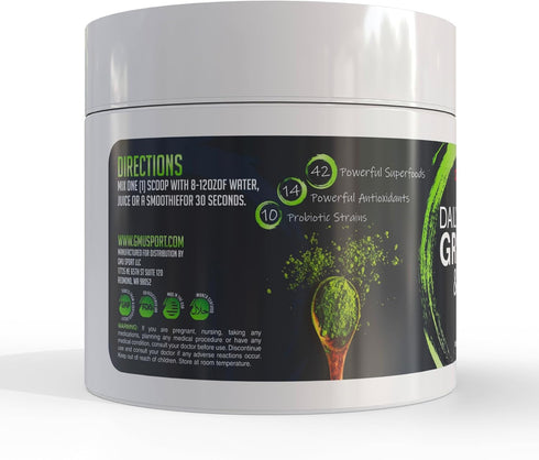 Greens and Reds Superfood Powder - 42 Superfoods, Antioxidants, Adaptogen, Probiotics for Digestive Health