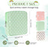 Jeffdad 3pcs Sanitary Napkin Storage Bag, Portable Reusable Menstrual Pads Bags Women Tampon Bags Feminine Products Bag