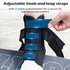 HiheXien 2 Ankle Brace for Sprained Ankle, Ankle Brace for Women Men Adjustable & Air Fabric Cool With Removable Side