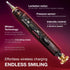 Wagner Stern WHITEN+ Edition Whitening Electric Toothbrush, 5 Brushing Modes, 8 Soft Brush Heads, Luxury Travel Case