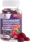 Cranberry Gummies - Urinary Tract Health Gummy + Vitamin C - 25,000mg Triple Strength Cranberry Concentrate Extract