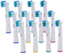 LEZHISNUG 12 Pack Replacement Brush Heads Compatible with Oral b Electric Toothbrush, Toothbrush