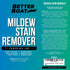 Mold and Mildew Stain Remover Cleaner 22oz. for Boat Seats, Fabric, Canvas, Carpet, Vinyl