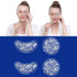 Gel Ice Pack Reusable Cooling Pads and Under Eye Patches, Hot & Cold Eye Treatment Pack for Pain Relief and Redness