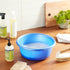 YBM Home 1148 Round Plastic Wash Basin, 7 Quarts, 11.25", Blue