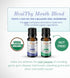 Nut Free Organic Toothpaste & Mouthwash Alternative, Natural Mouth Rinse, Pack of 1