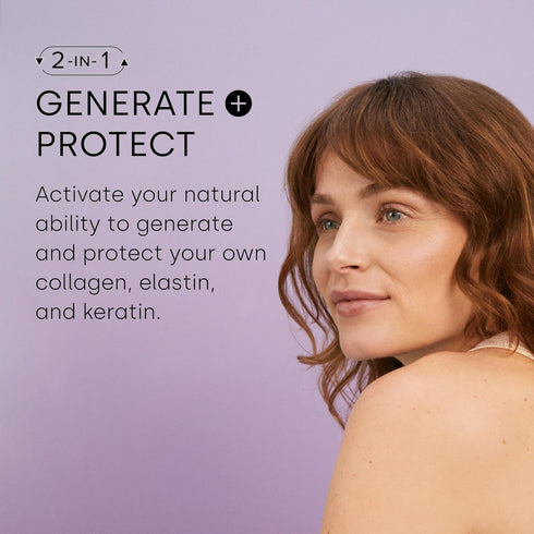 Biosil Collagen Generator - 60 Capsules with Patented ch-OSA Complex - Protects Your Own Collagen - GMO Free