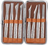 Ingrown Toenail Tool, 8pcs Stainless Steel Foot File, Dead Skin Remover, Pedicure Tool Set for Ingrown Foot Care