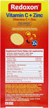 Redoxon Vitamin C + Zinc, Effervescent Tablets, Immune Support, Orange Flavor, 20 Tablets