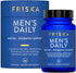 FRISKA Men’s Daily Digestive Enzyme and Probiotics Supplement, Natural Support for Male Digestive Health, 30 Capsules