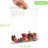 1 Gallon Freezer Bags, 100 Count Resealable Extra Strong and Leak Proof Bags with Double Zipper for Berries and Food
