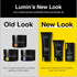 Lumin Charcoal Scrub Deep Detox for Men - Face Cleanser and Pre Shave Scrub, 30ml, 2-Pack